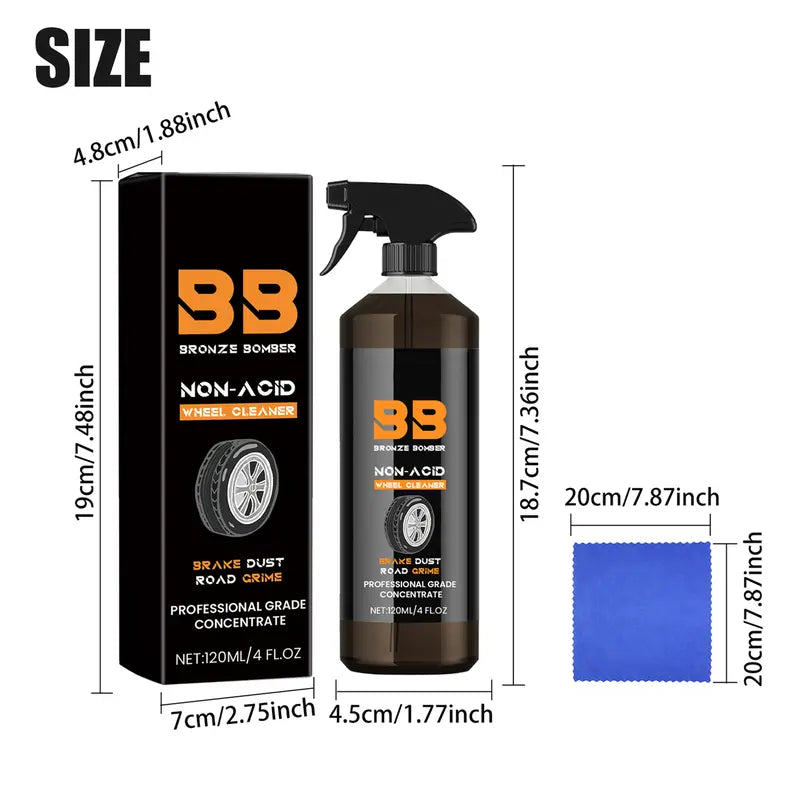 Car Wheel Cleaner – Ultimate Rust & Stain Solution 🚗✨