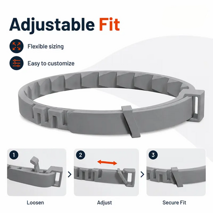 Adjustable dog collar with a fresh scent,Perfect for everyday outdoor use 🐾🌿