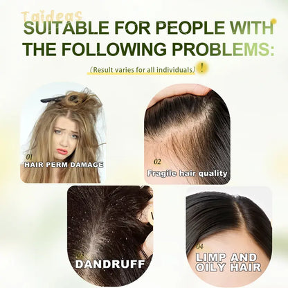 Anti-Hair Fall Hair Loss Treatment Shampoo Oil Control Anti Dandruff🧙