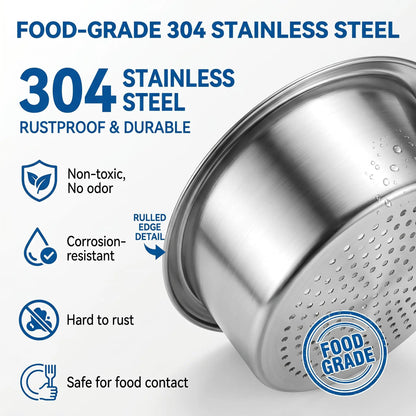 Stainless Steel Swan Sink Strainer Basket🚰