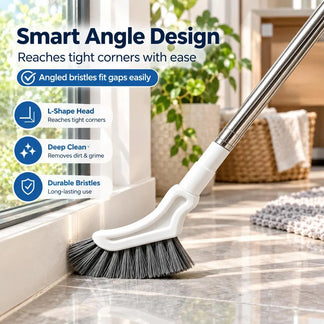 Adjustable Length Stainless Steel Telescopic Long Handle Crevice Cleaning Brush 🧹