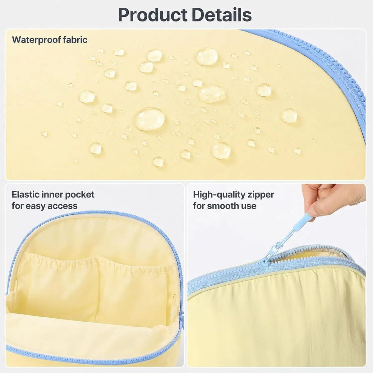 3-in-1 Travel Underwear Storage Bag | Bra Panties Socks Organizer Pouch 🧳