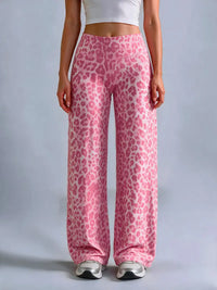 Pink leopard print