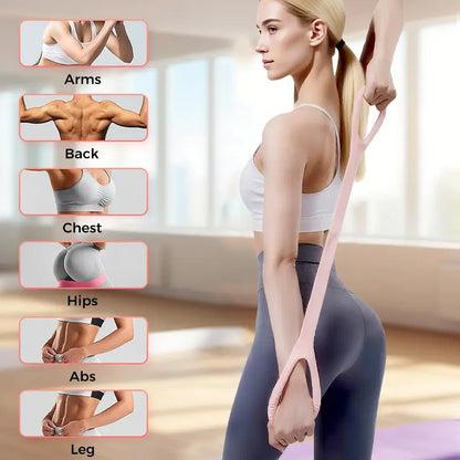 Resistance Bands Figure 8 Exercise Bands for Women, 8-Shaped, TPE Material💪