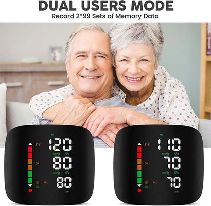 Automatic Wrist Blood Pressure Monitor, Accurate Health Monitoring✨