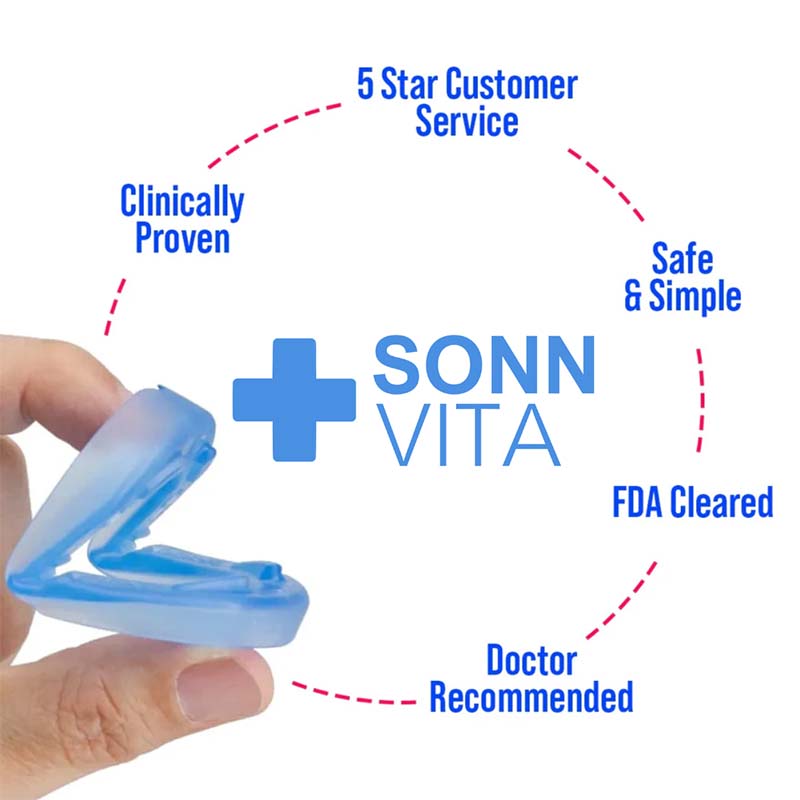 Comfortable Anti-Snoring Device, Nighttime Sleep Aid💤