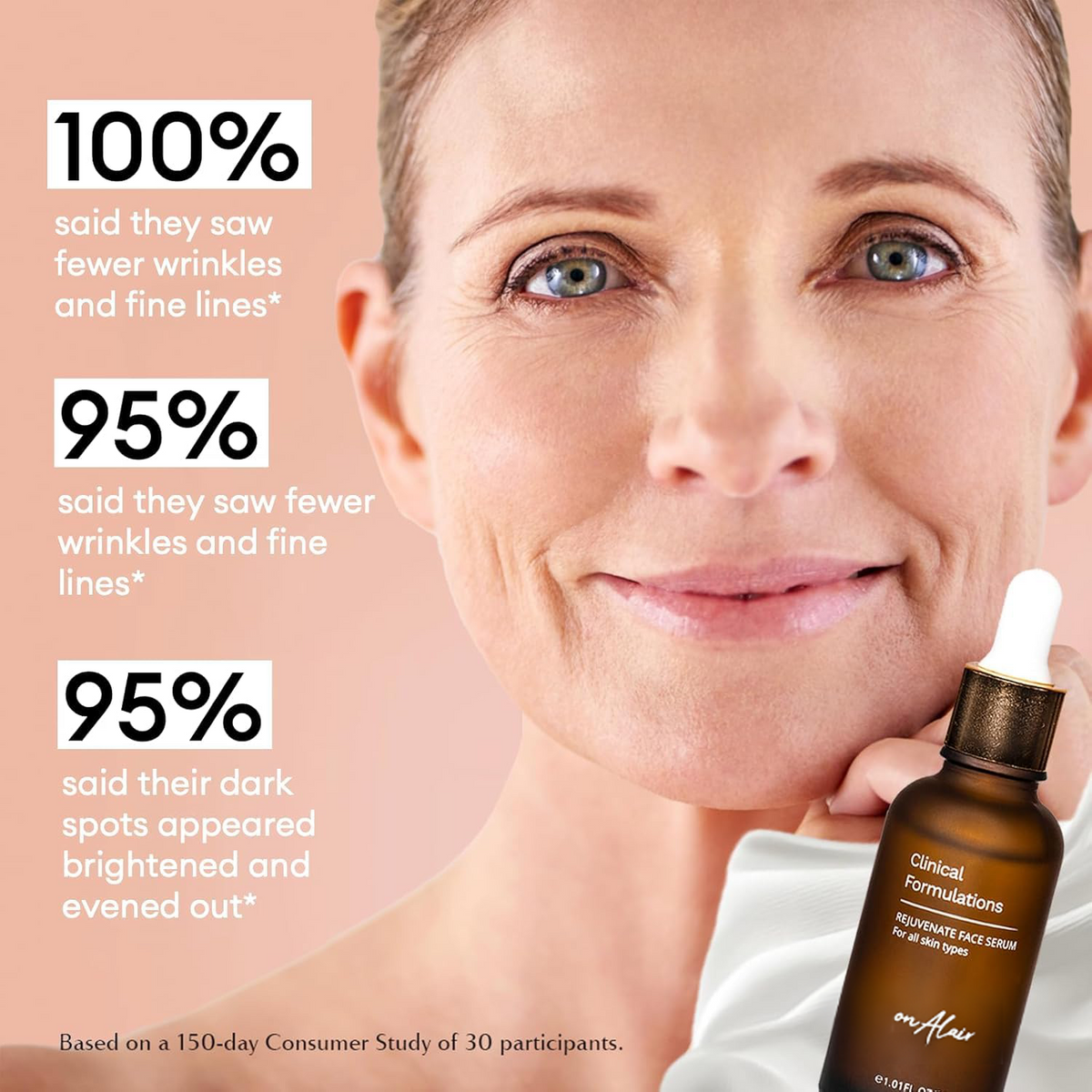 5-in-1 Rejuvenate Face Serum – Anti-Aging, Brightening
