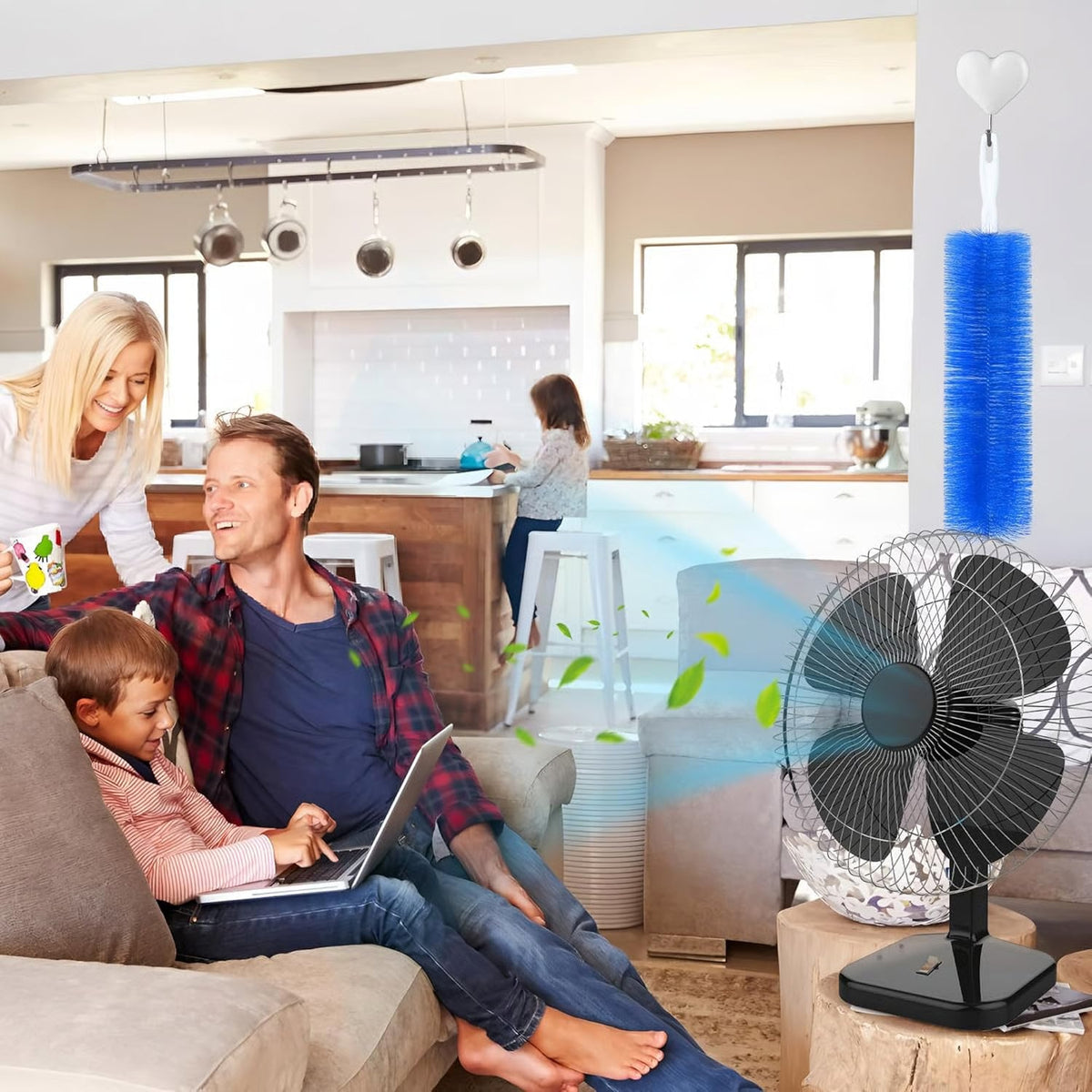 Washable Flexible Ceiling Fan Dust Brush 2Pack💨