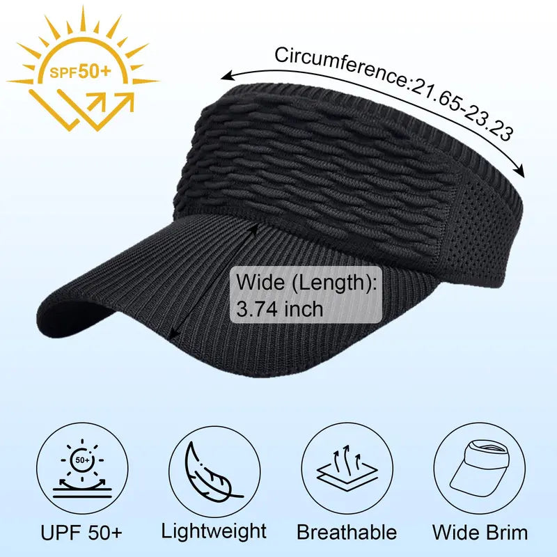 ☀️ Women's UV-Protective Ponytail Sun Hat