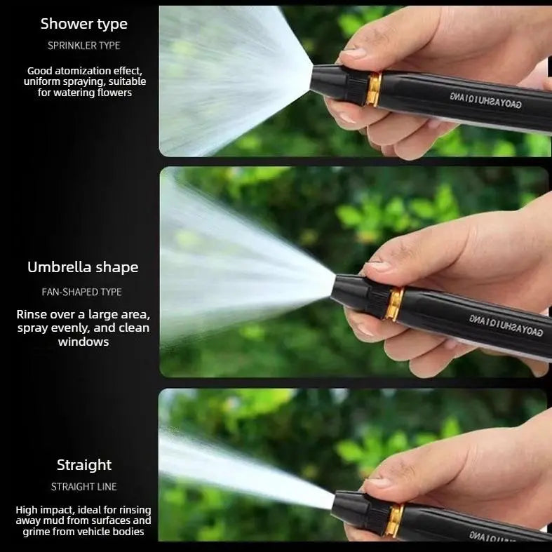 🔫Home High-pressure Car Wash Water Gun with Booster Nozzle