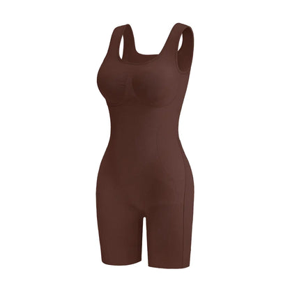 Tummy Control Butt Lifter Faja Bodysuit, Back Support Scrunch Back Open Design🧘