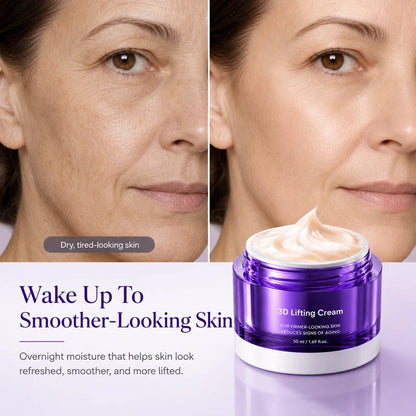 3D Lifting Cream1.7 f loz  Advanced Korean Facial Night Cream🩷