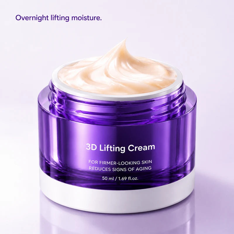3D Lifting Cream1.7 f loz  Advanced Korean Facial Night Cream🩷