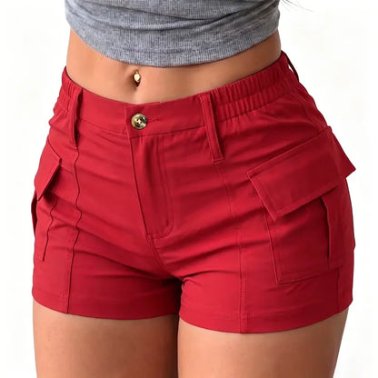 New summer women’s cargo shorts—two-pocket trousers 👖