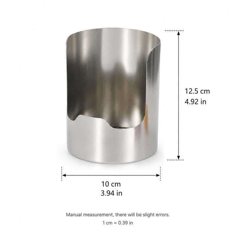 1 Count, Thickened Stainless Steel Utensil Organizer, Rust Resistant Easy to Clean Multi-purpose Storage Holder✨