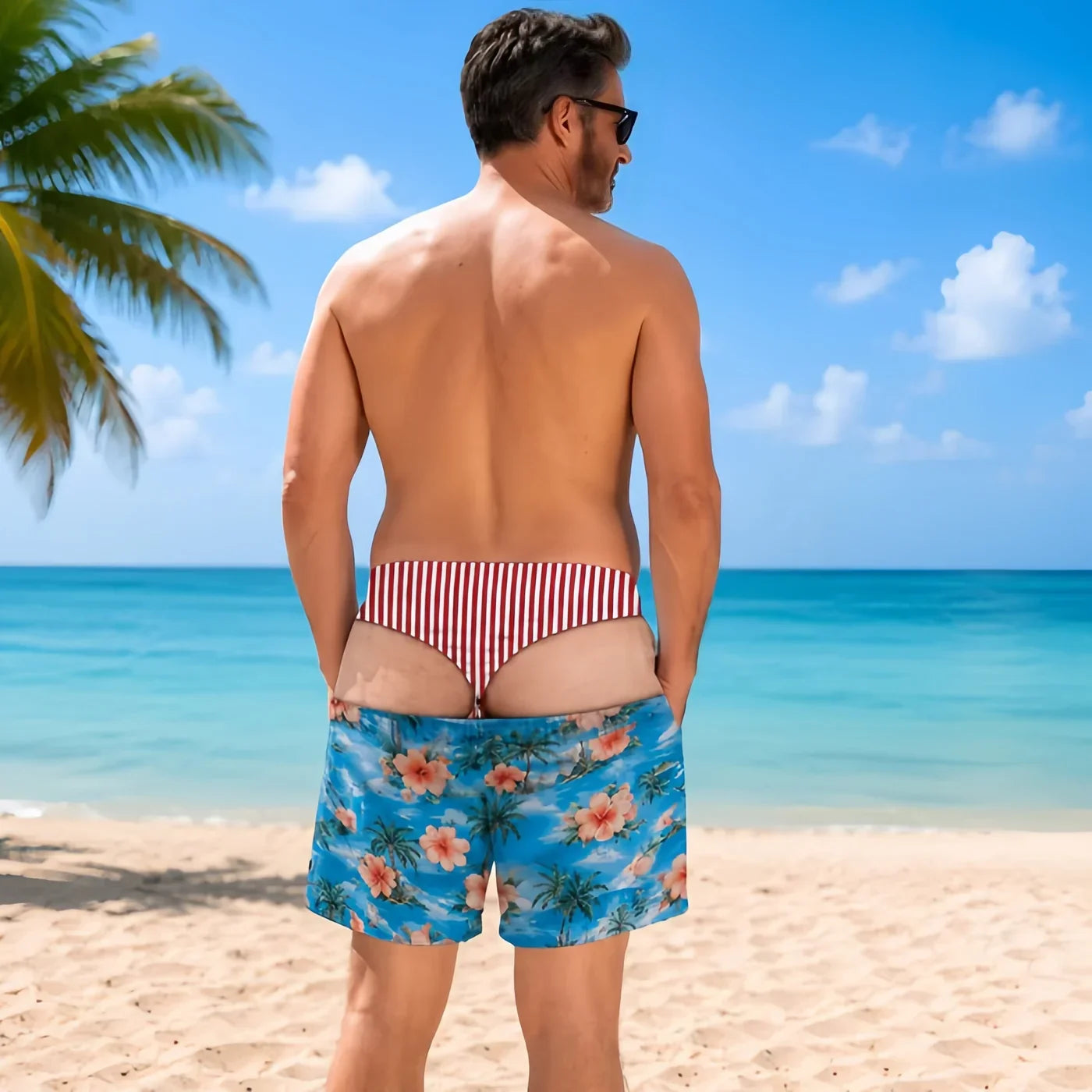 Gotchya™ Prank Swim Trunks 🩳