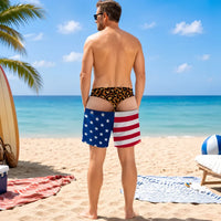 Patriotic Leopard Print