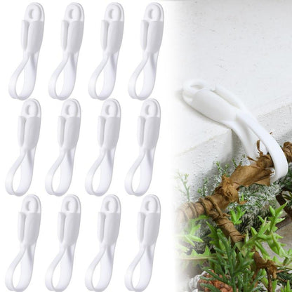 6Pcs Reusable Silicone Adhesive Christmas Garland Hooks - Traditional Household Hanger🎄