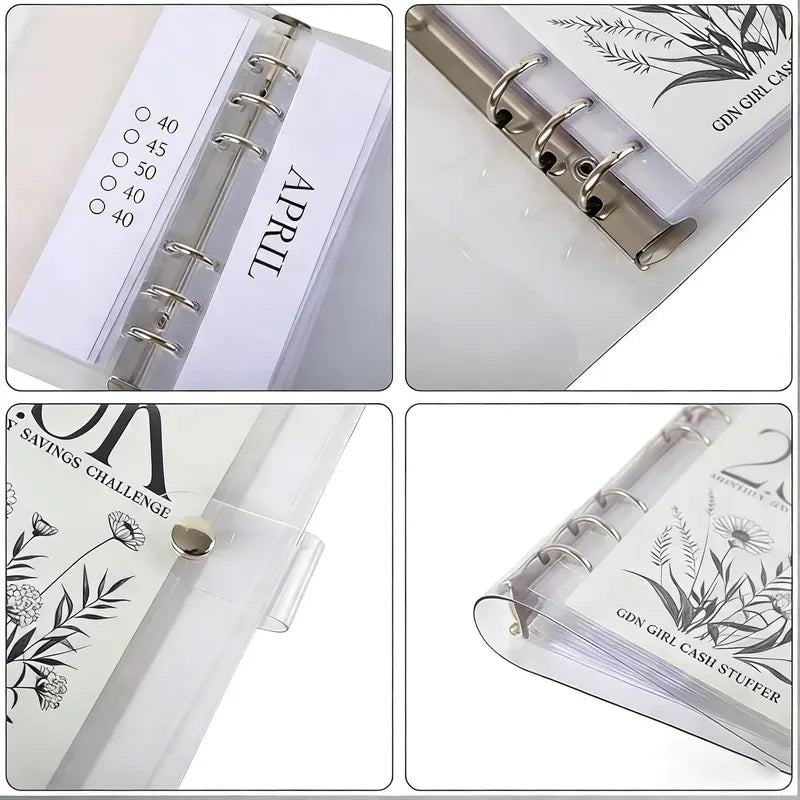 A6 12-Month Money Saving Binder💸