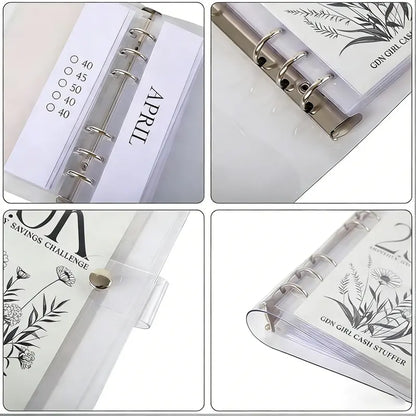 A6 12-Month Money Saving Binder💸