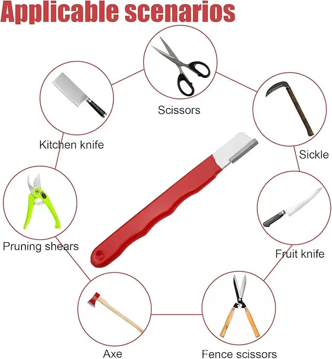 Universal Handheld Knife Sharpening Tool For Kitchen & Garden🔪