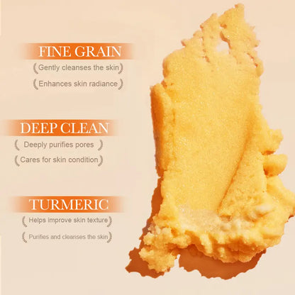 Turmeric Nourishing Scrub -Natural turmeric & moisturizing blend 🧡