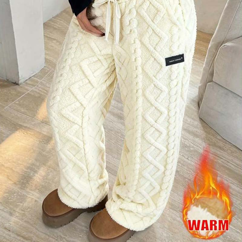 Winter Women's Lamb Fleece Long Pants - Ultra-Plush Lined All-Day Warmth Tech 👖