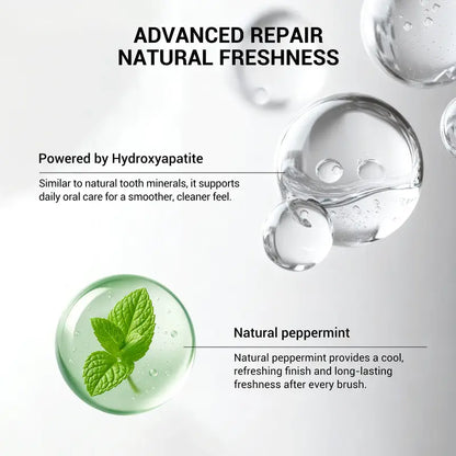 Fluoride-Free Hydroxyapatite Toothpaste | Fresh Breath🍋‍🟩