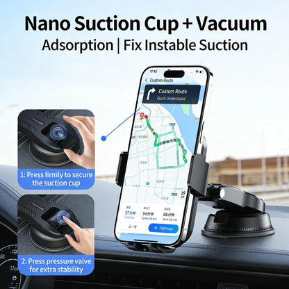Car Phone Holder 2026 Ultimate Phone Holder for Your Car Windshield Dashboard Cell Phone Car Mount📱