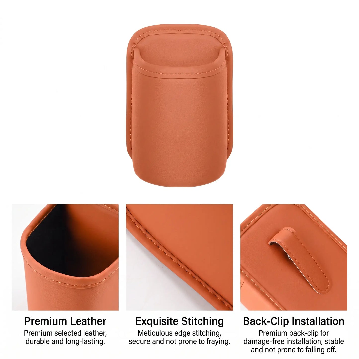 Car Cup Holder Accessory, Multi‑Purpose Drink & Water Bottle Storage Pouch 🚗