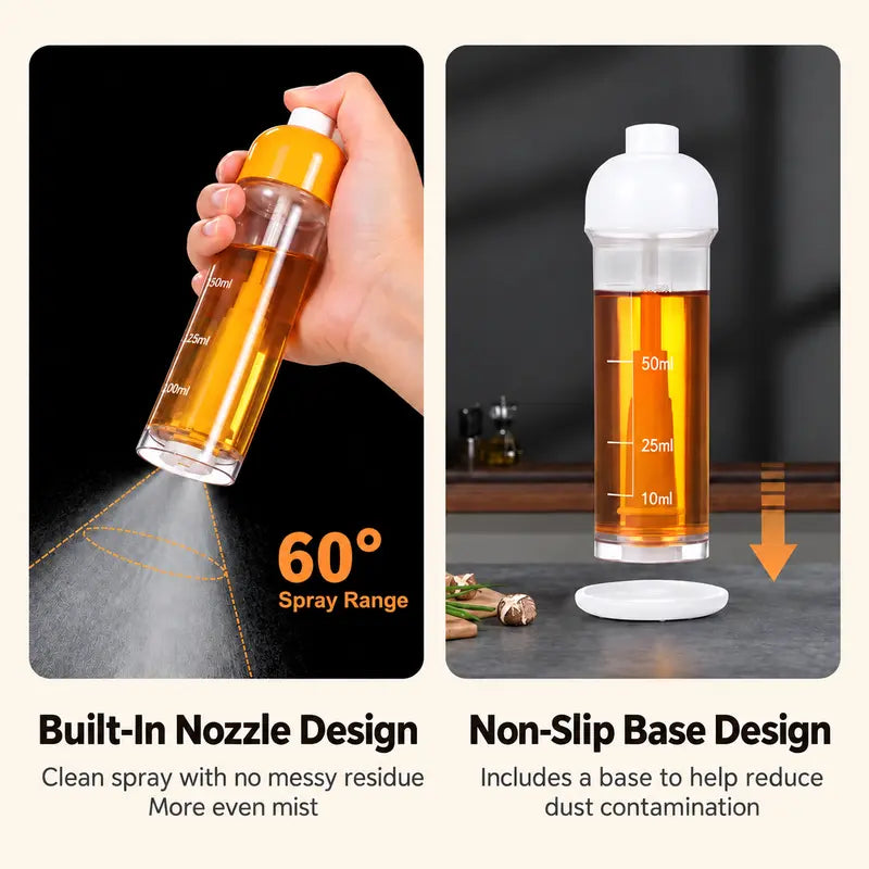 Refillable Oil Sprayer for Cooking, Olive Oil Spray Bottle with Bottom Nozzle🧂