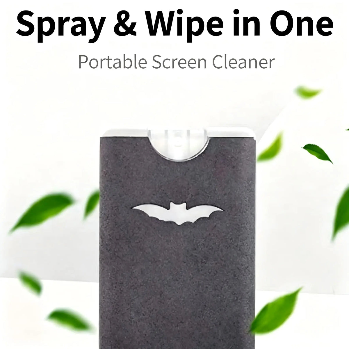 Portable Screen Cleaner Spray with Microfiber Cloth, Nano Streak-Free Cleaning 🧼