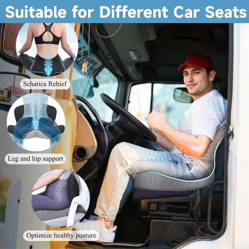 【Back to School 】Non-Slip Memory Foam Seat Skin-Friendly 🧑‍💻