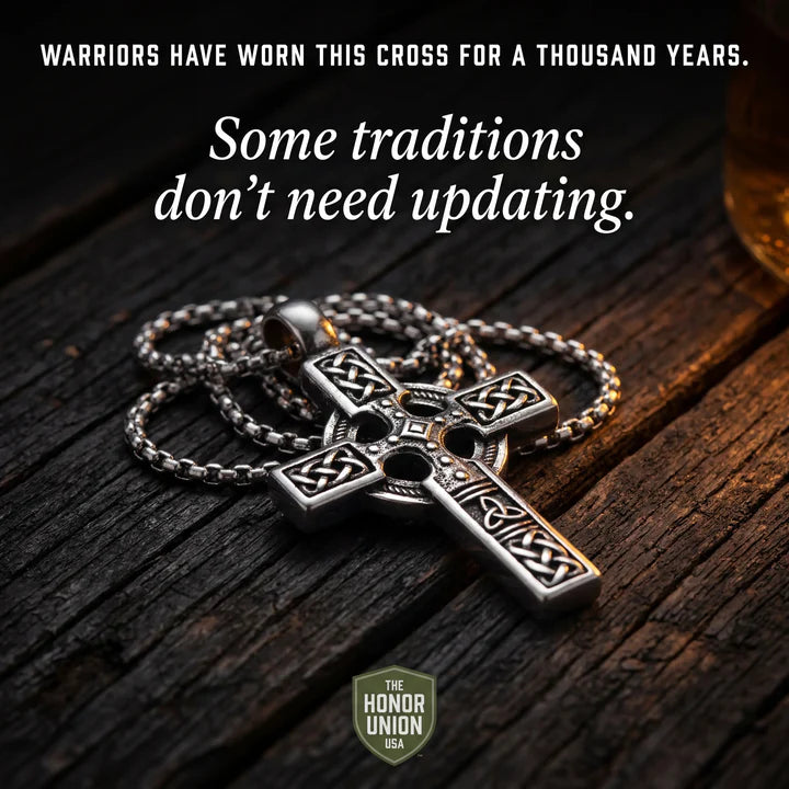 “The Warrior's Cross” Necklace💥