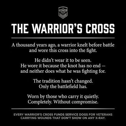 “The Warrior's Cross” Necklace💥