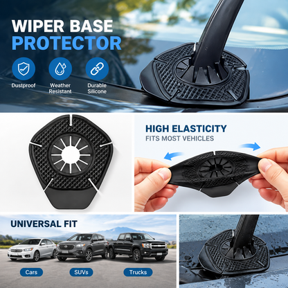 4 Pcs Silicone Automotive Windshield Wiper Arm Hole Protector Covers 🚗