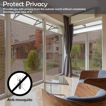 Black UV Resistant Sun Shade Net 10FTx13FT for Garden & Backyard🌳