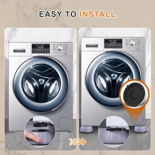 4Pcs Anti Vibration Washing Machine Foot Pads Noise Reduction🔩
