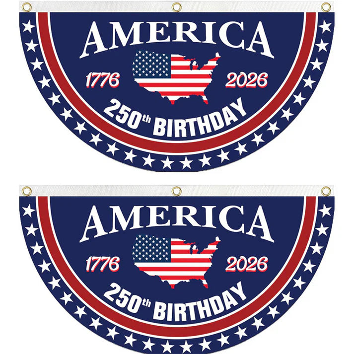 USA 250 Years Celebration Hanging Flag🎊