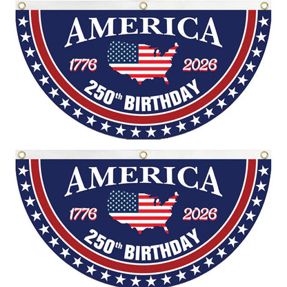 USA 250 Years Celebration Hanging Flag🎊