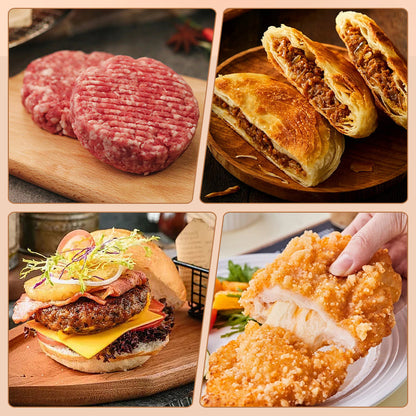 Steak Press Round Patty Mold | Food‑Grade 304 Stainless Steel Burger Patty Maker🍔🔥