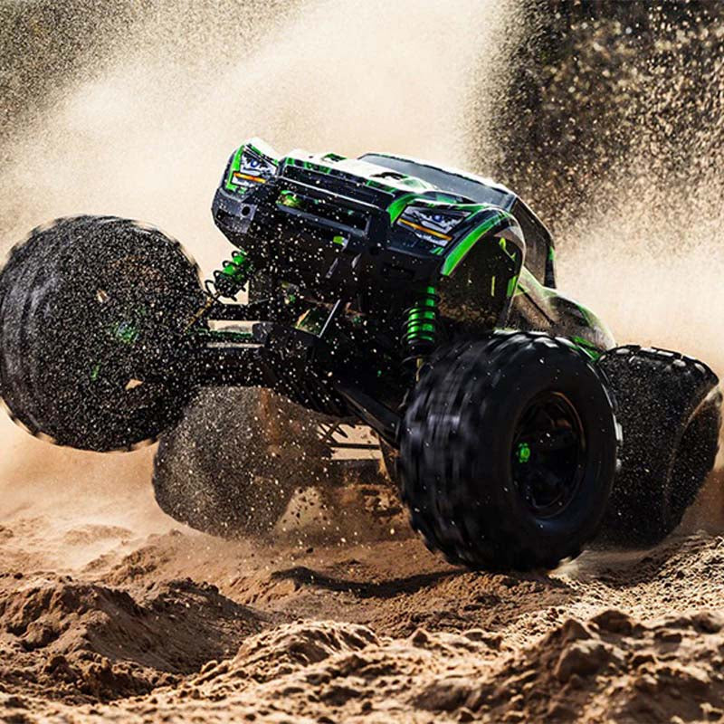 Green 4WD Brushless RC Monster Offroad Truck