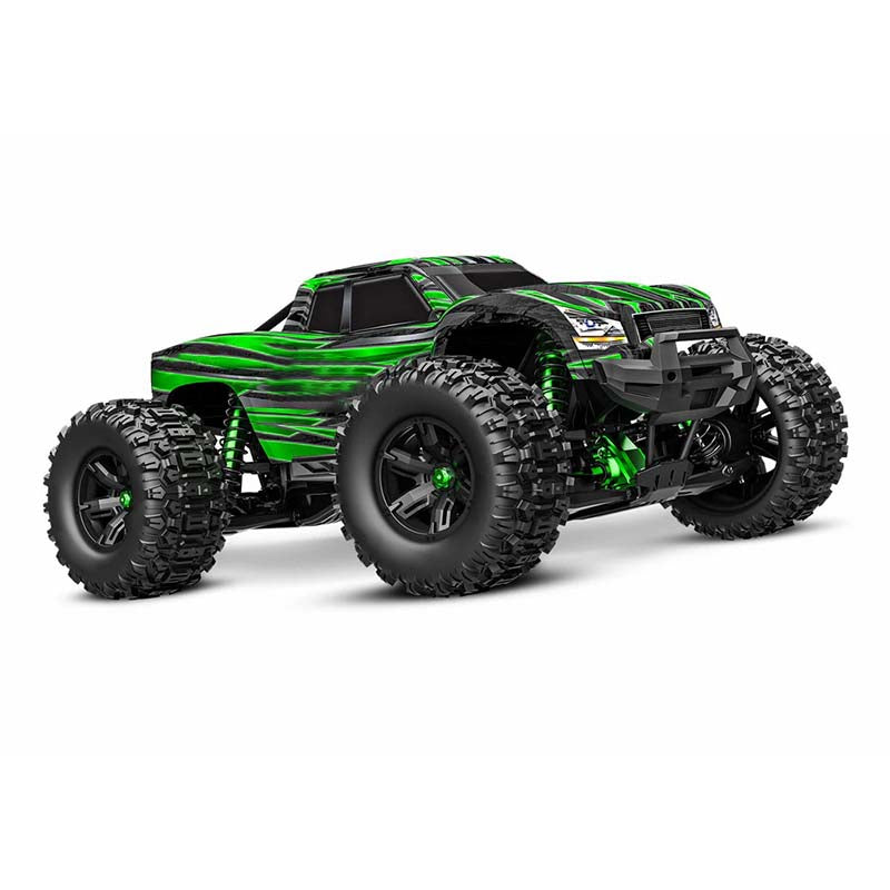 Green 4WD Brushless RC Monster Offroad Truck