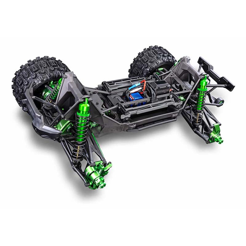 Green 4WD Brushless RC Monster Offroad Truck