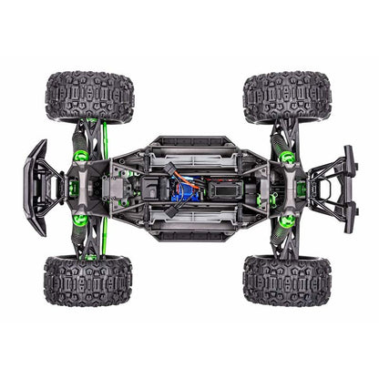 Green 4WD Brushless RC Monster Offroad Truck